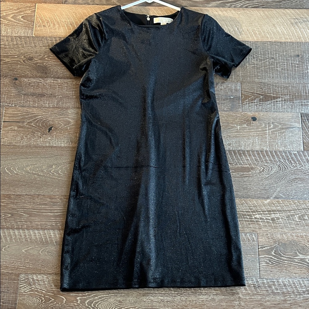 Michael Kors Shimmering Black Mini Dress - Picture 1 of 6